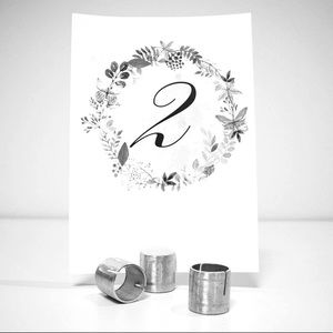 Metal place card holders (15)